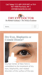Mobile Screenshot of dryeyedoctor.com